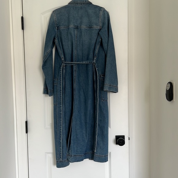 MADEWELL / Denim Duster Coat - XXS - Picture 8 of 9
